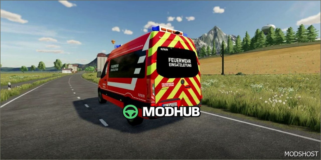 Mercedes Benz Sprinter V1.2 - Impressive and Powerful Mod