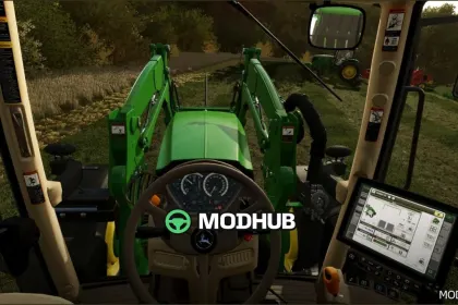 Traktor John Deere 6145R6155R Edycja Północnoamerykańska – Potężny i Wszechstronny