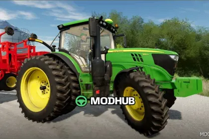 Трактор John Deere 6145R6155R Північноамериканської версії – потужний та універсальний — 2