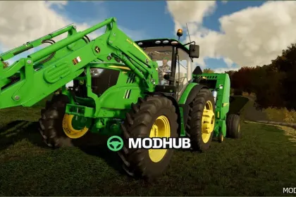 Трактор John Deere 6145R6155R Північноамериканської версії – потужний та універсальний — 3
