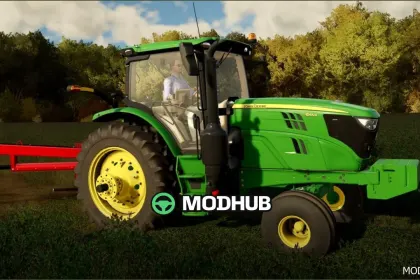 Трактор John Deere 6145R6155R Північноамериканської версії – потужний та універсальний — 4