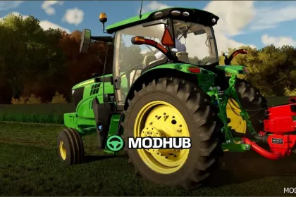 Трактор John Deere 6145R6155R Північноамериканської версії – потужний та універсальний — 5