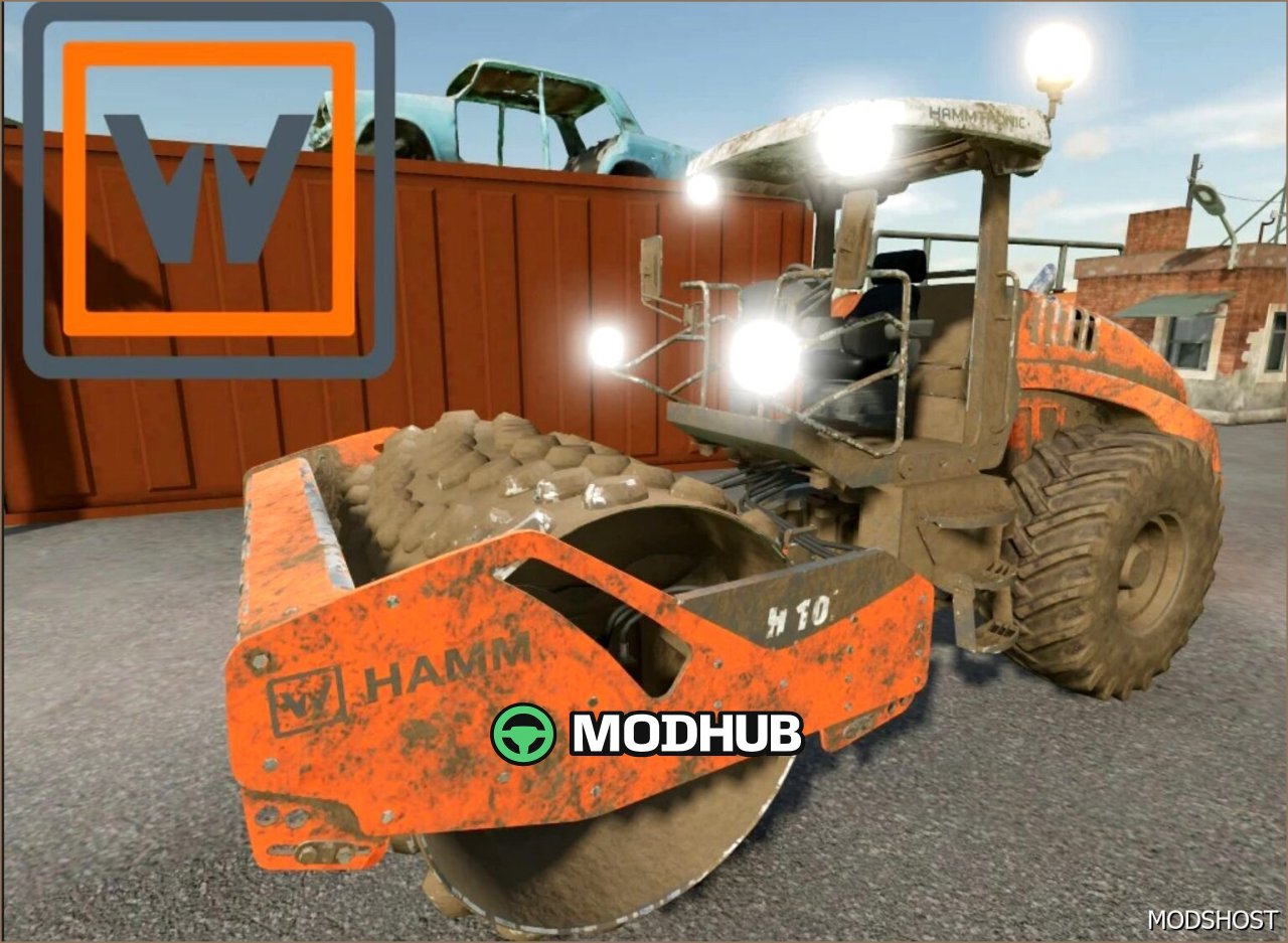 Wózek widłowy Hamm H10I V1.1 - potężny i niezawodny