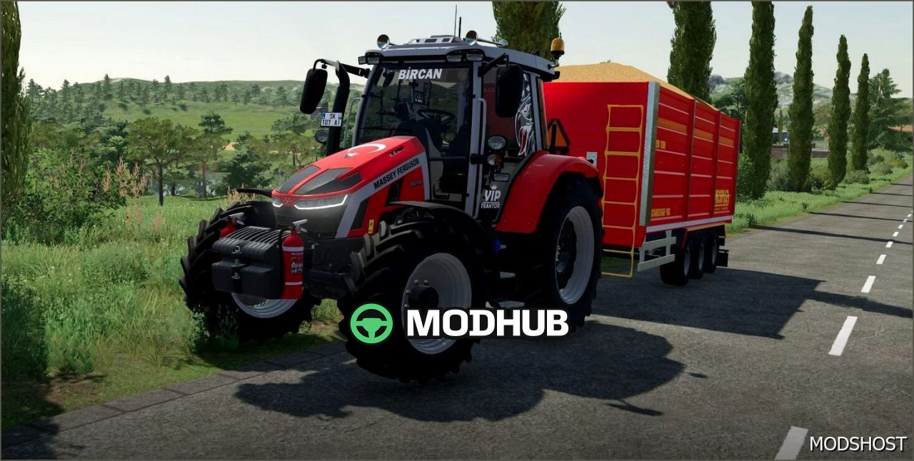 Massey Ferguson 5S Edit (NEW) – powerful tractor mod