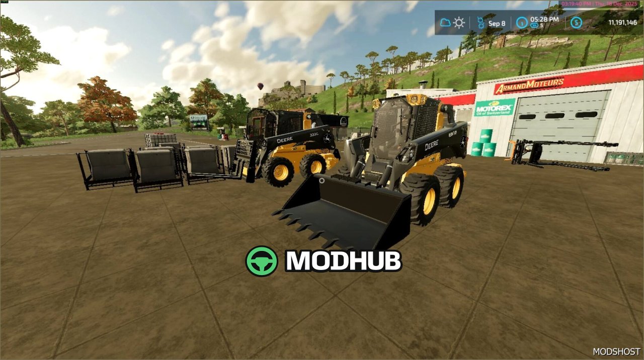 Виправлений пак John Deere Skid Steer FS22 - надійний та ефективний