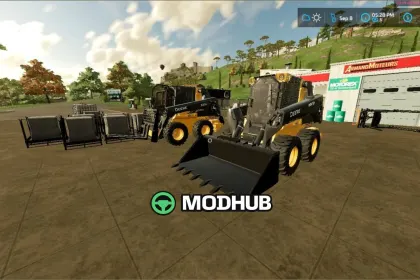 Naprawiony pakiet John Deere Skid Steer FS22 - niezawodny i wydajny