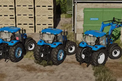 New Holland TSA 6-циліндровий — мод для Farming Simulator 25 — 2