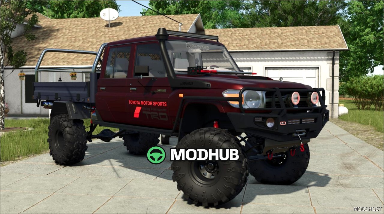 Toyota Land Cruiser VDJ76 V1.5 - Powerful and Stylish