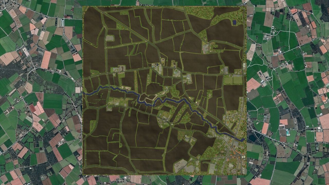 Ефективна Карта Lanrelas для Farming Simulator 25