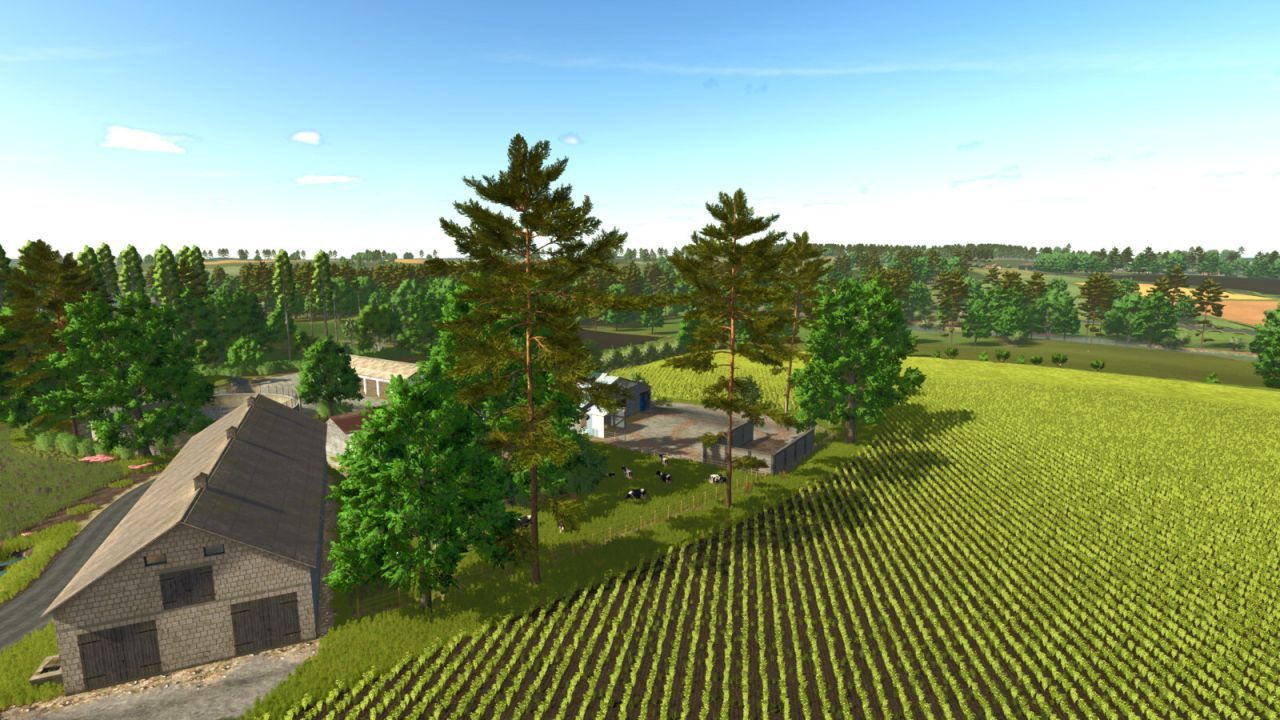 Ефективна Карта Lanrelas для Farming Simulator 25