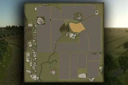 Ефективна Карта Wulfhagen для Farming Simulator 25 — 2