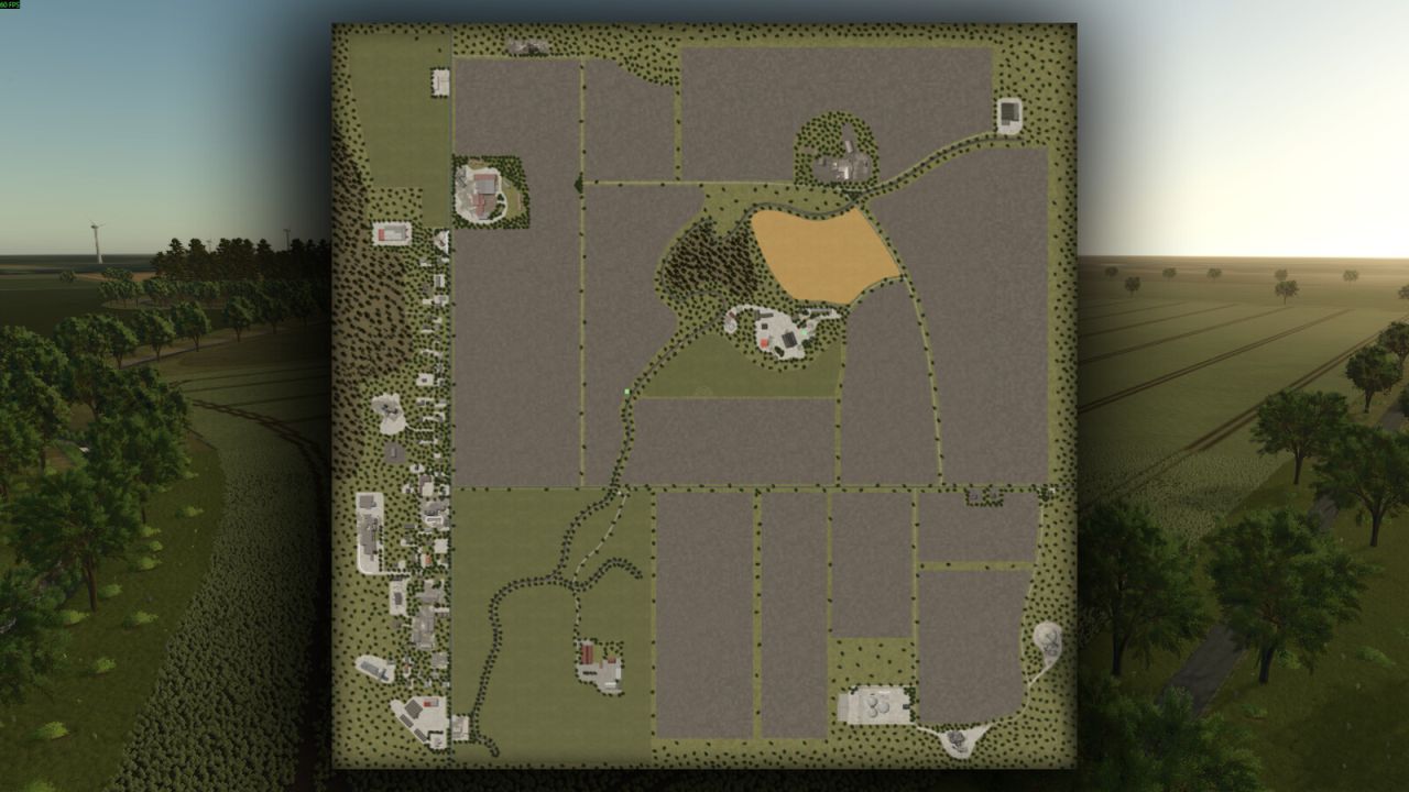 Ефективна Карта Wulfhagen для Farming Simulator 25