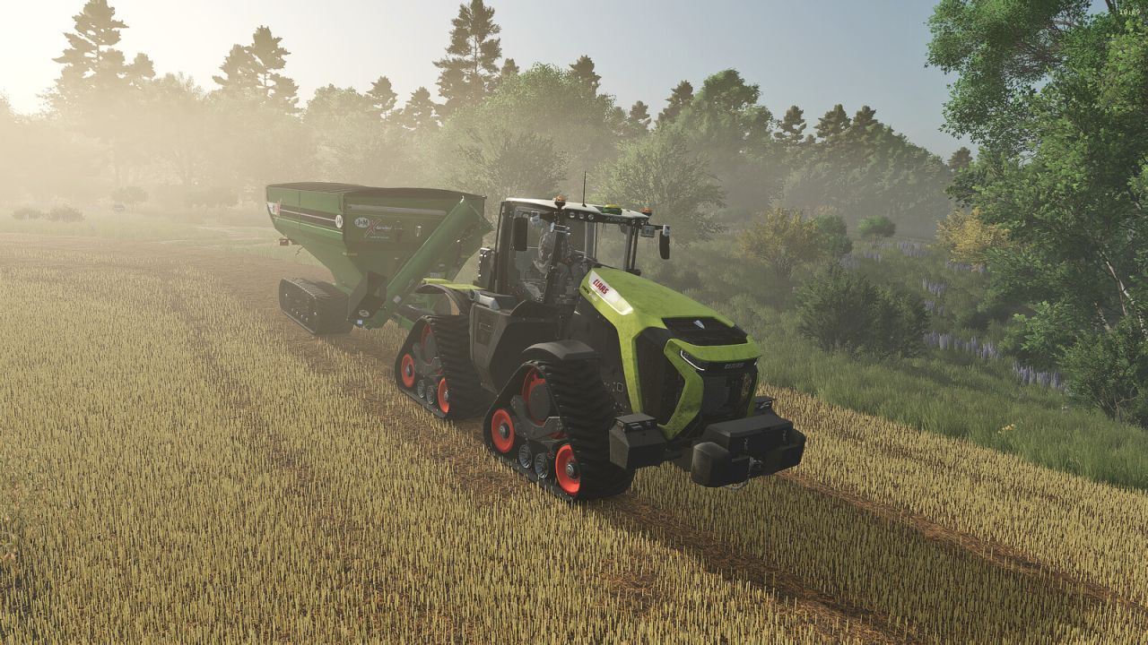 Ефективний Трактор CLAAS Xerion 12 CMATIC для Виробничих Ферм
