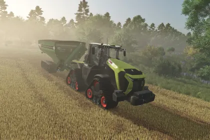 Efficient Tractor CLAAS Xerion 12 CMATIC for Production Farms — 2
