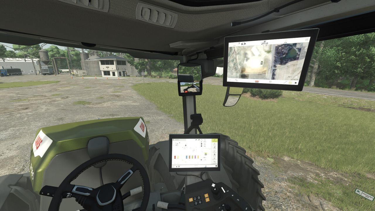 Ефективний Трактор CLAAS Xerion 12 CMATIC для Виробничих Ферм