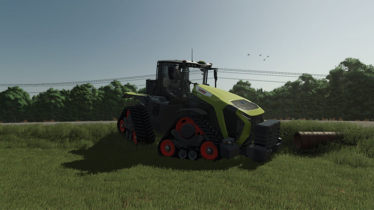 Ефективний Трактор CLAAS Xerion 12 CMATIC для Виробничих Ферм