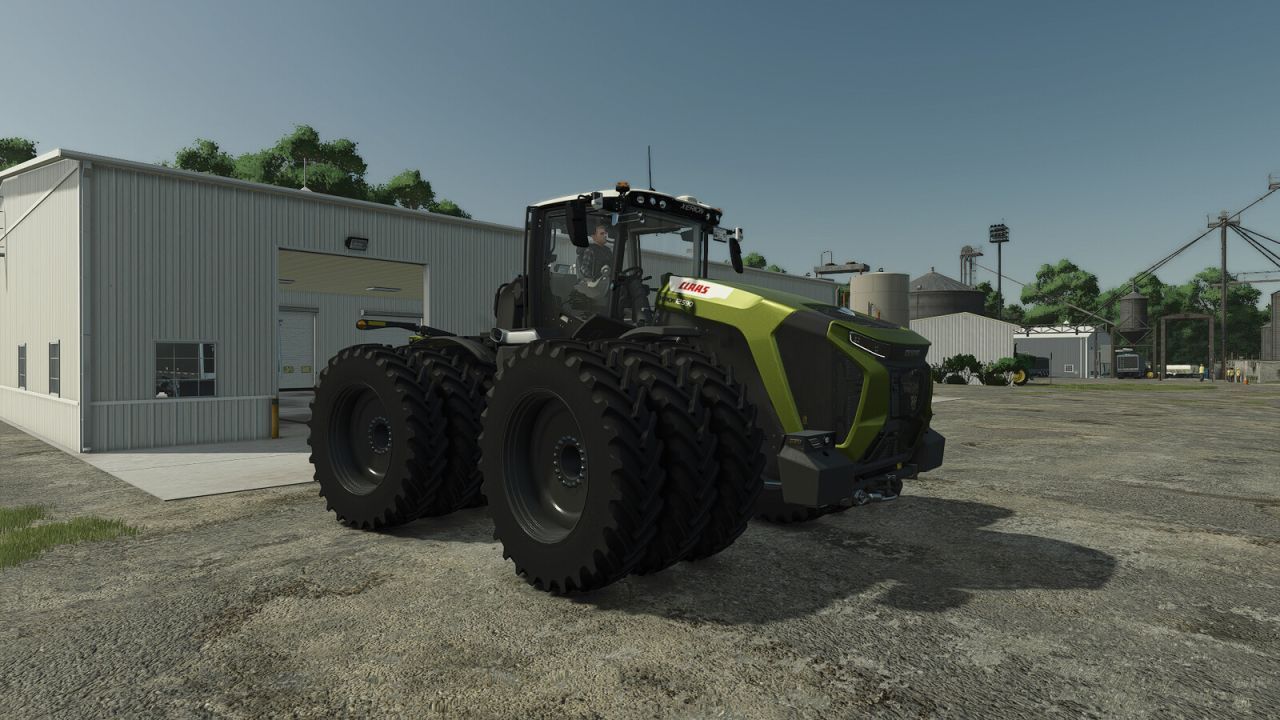 Ефективний Трактор CLAAS Xerion 12 CMATIC для Виробничих Ферм