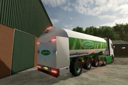 Голландський молочний причіп RMO для Farming Simulator 25