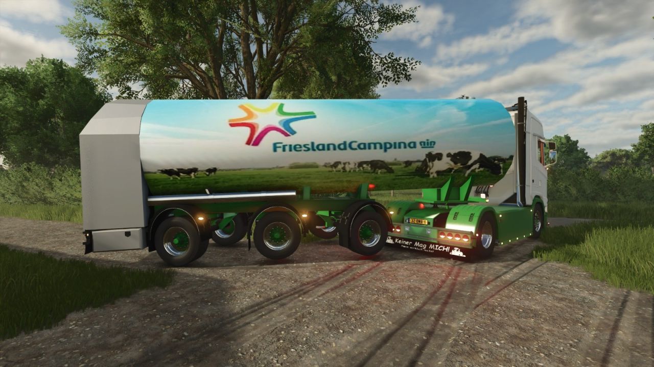 Holenderski przyczep mleczny RMO do Farming Simulator 25 - Zrzuty ekranu