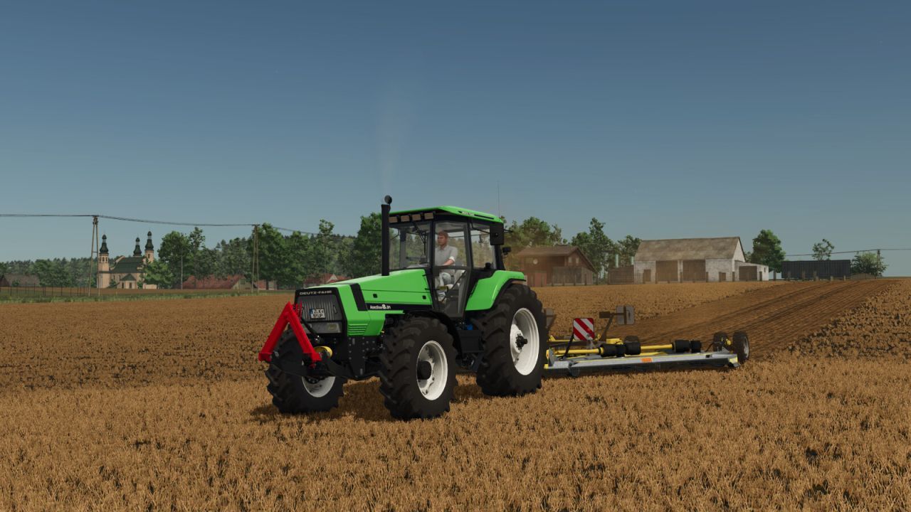 Ефективний Трактор Deutz Fahr Agrostar 8.31 для Farming Simulator 25