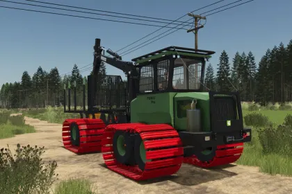 Efektywny Leśny Transporter Lizard F28X do Farming Simulator 25