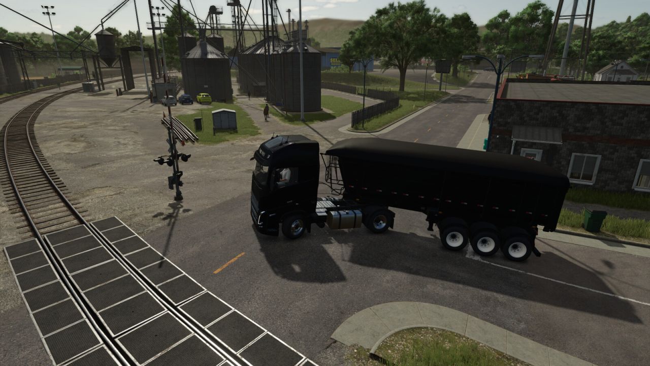 Effizienter Halbanhänger Lizard ROSTT45 für Farming Simulator 25