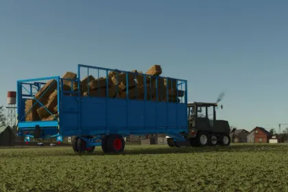 Ефективний Причіп HTS 50.04-2 для Вантаження Великих Обсягів у Farming Simulator 25 — 4