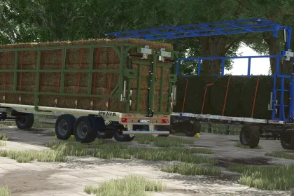 Efficient Fliegl DPW210 Trailer for Farming Simulator 25