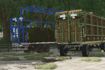 Efficient Fliegl DPW210 Trailer for Farming Simulator 25 — 2