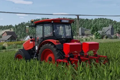 Efficient TIM Weeder 4 Row Mod for Farming Simulator 25 — 3