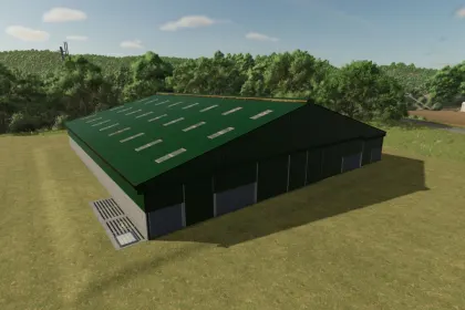 Efektywny Dwustronny Obor dla John Deere Eight Bay do Farming Simulator 25