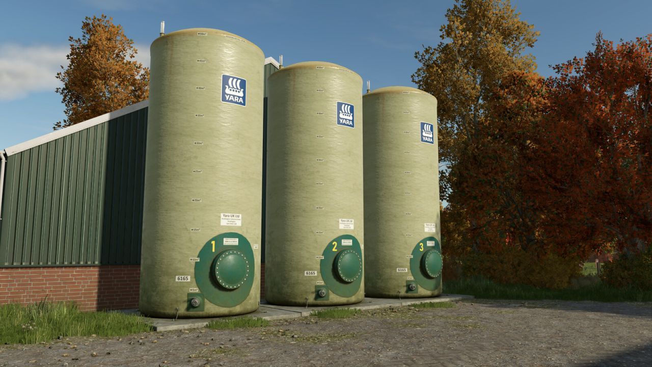Ефективний Мод Yara Liquid Fertilizer Tank для Farming Simulator 25