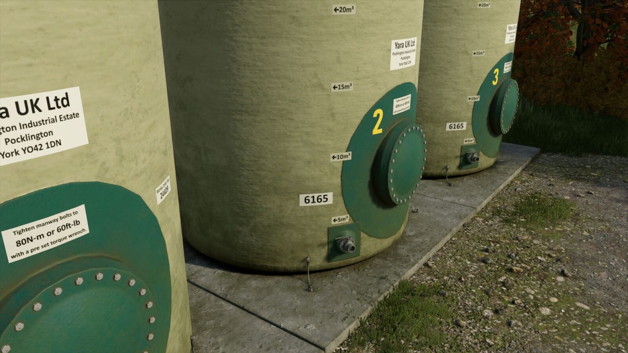 Efficient Yara Liquid Fertilizer Tank Mod for Farming Simulator 25