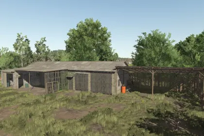 Efektywna Budowla z Sarkofagiem dla Farming Simulator 25