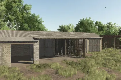 Efficient Building with Sarcophagus for Farming Simulator 25 — 3