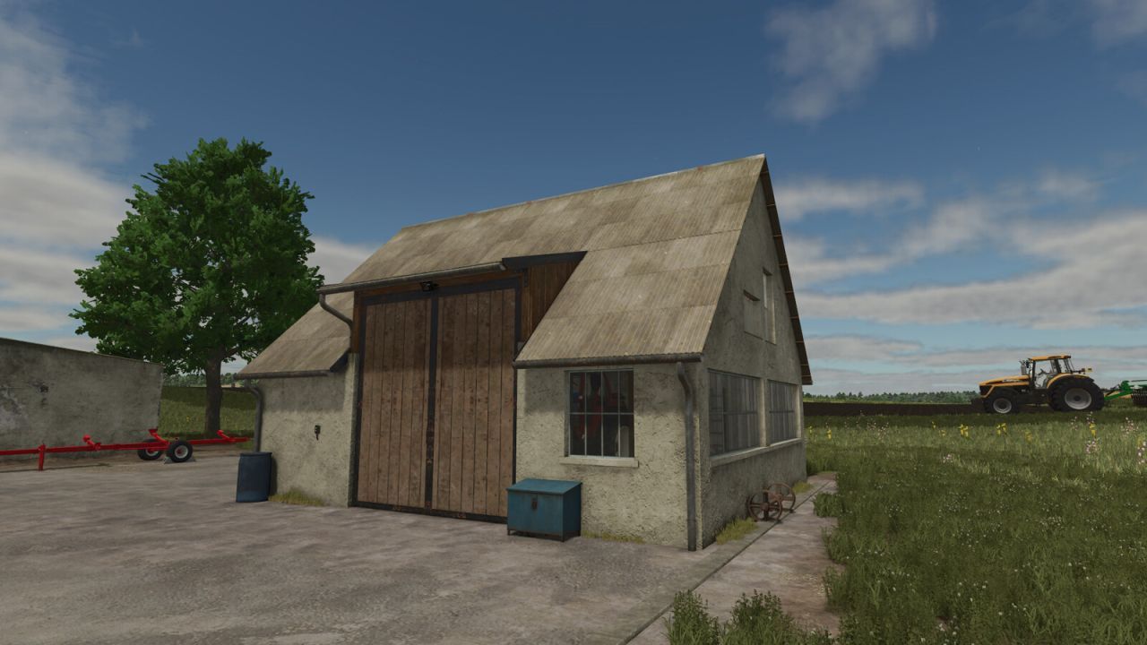 Ефективний Мод на Величезний Гараж для Farming Simulator 25