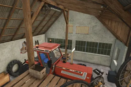Efficient Mod for Huge Garage for Farming Simulator 25 — 3