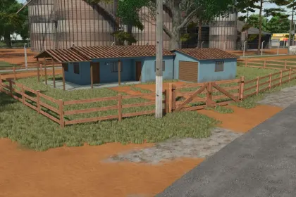 Ефектний Мод на Дерев'яні Забори Farm Fences Pack Br для Вашої Ферми — 5