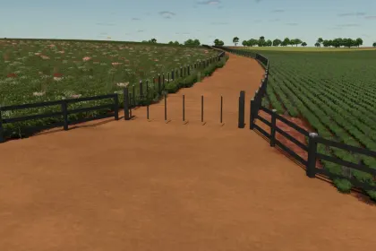 Ефектний Мод на Дерев'яні Забори Farm Fences Pack Br для Вашої Ферми — 6