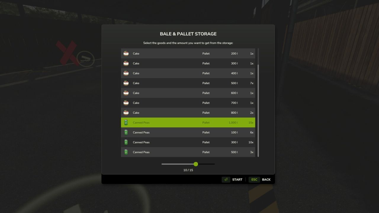 Ефективний Мод на Storage Dialog Plus для Farming Simulator 25