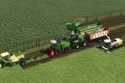 Efektywny Mod na Wielofunkcyjne Typy Silosu dla Farming Simulator 25
