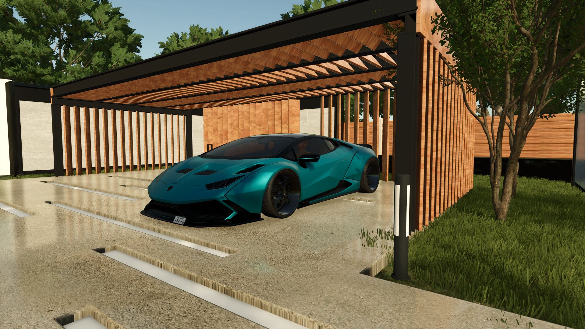 Mod für Lamborghini Huracán für Farming Simulator 25 - Screenshots