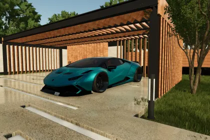 Мод на Lamborghini Huracán для Farming Simulator 25 — 2