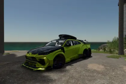 Мод на Lamborghini Huracán для Farming Simulator 25 — 4