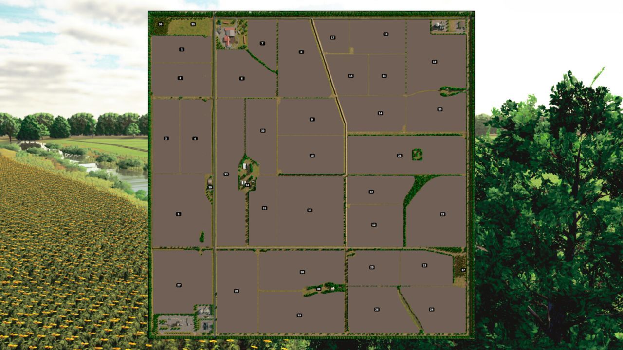 Efektywna mapa Horizonte Argentino dla Farming Simulator 25