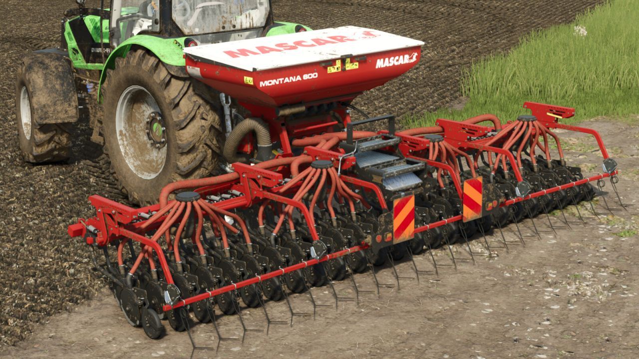 Efektywny Siewnik Mascar Montana 600 dla Twoich Pól