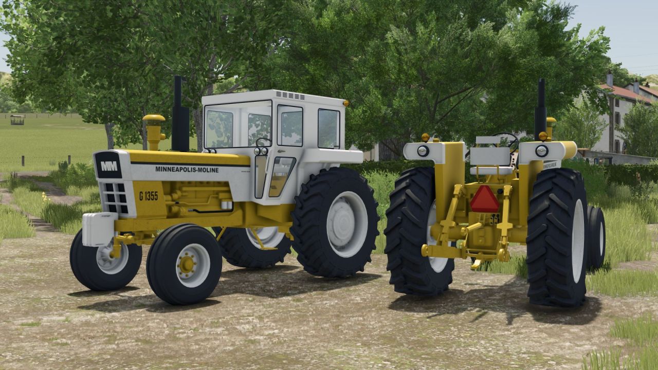 Ефективний Трактор Minneapolis Moline G1355 для Farming Simulator 25