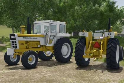 Ефективний Трактор Minneapolis Moline G1355 для Farming Simulator 25