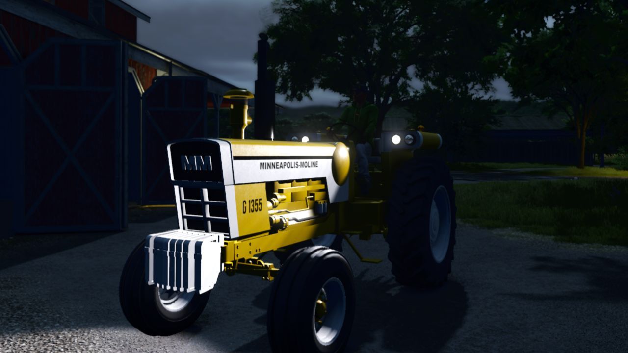 Ефективний Трактор Minneapolis Moline G1355 для Farming Simulator 25
