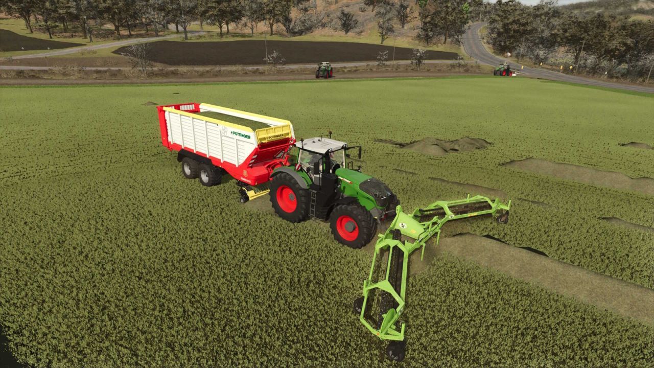 Efficient AI Baler And Forage Wagon Mod for Farming Simulator 25